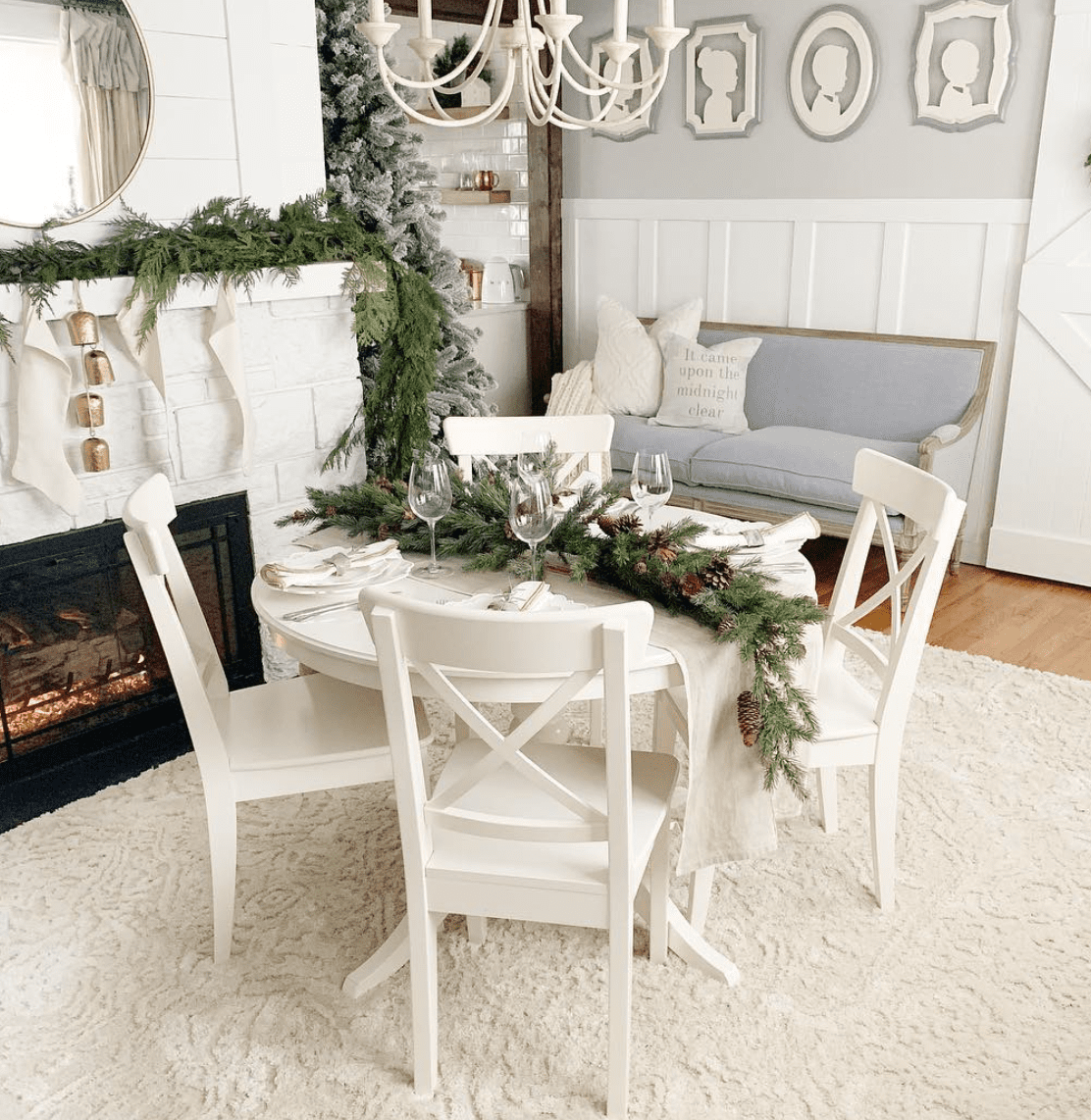 Simple Christmas Decor with Overstock