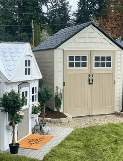 Small Space Living : Rubbermaid® Outdoor Storage Shed
