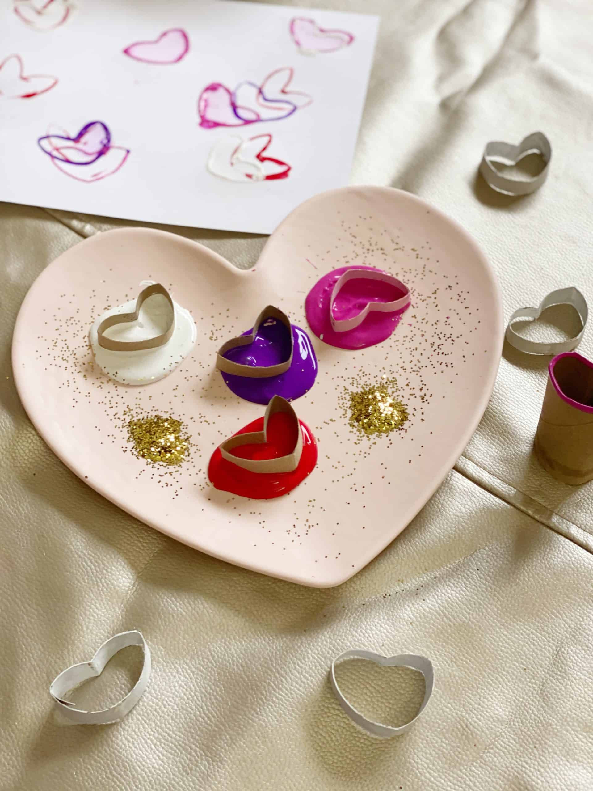 Valentine’s Day Paper Craft Art Stamp