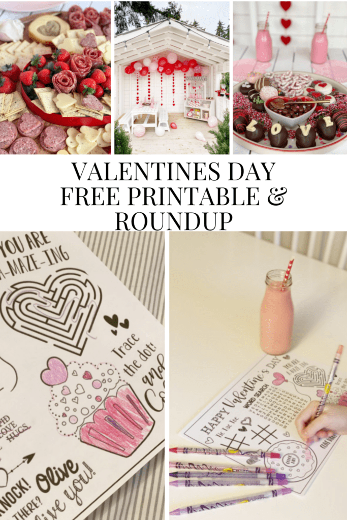 Valentine's Day Free Printable + Round Up • Dreaming of Homemaking