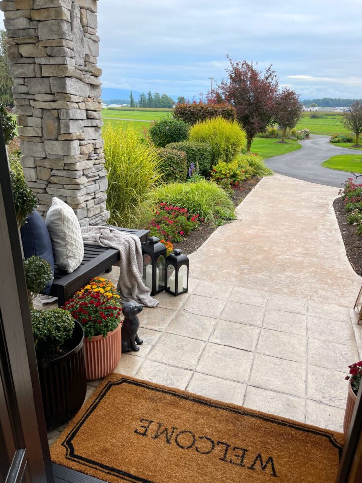 Image for Fall Front Porch and Lighting