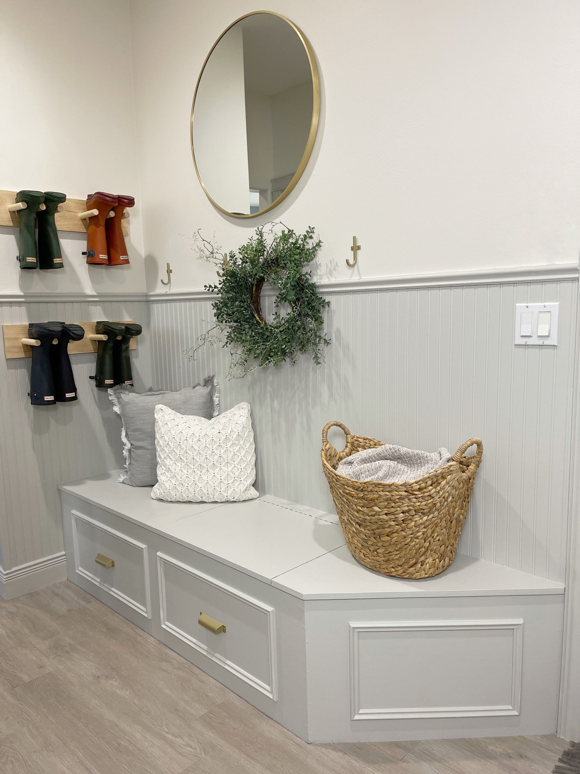 Mudroom Refresh + 4 Easy DIY Projects