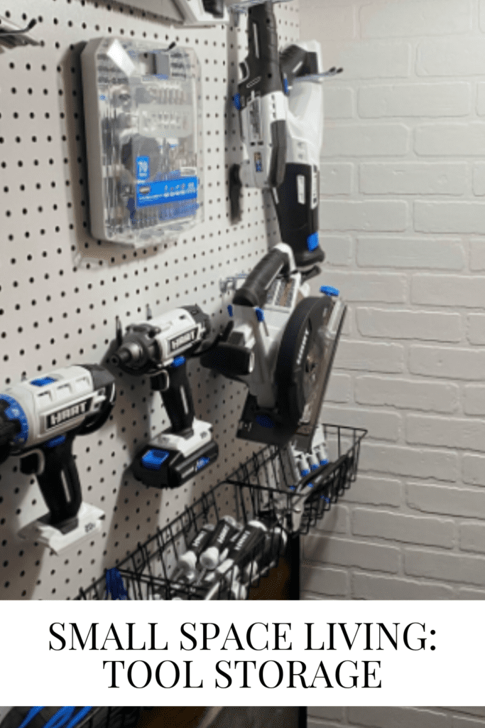 Small Space Living: Tool Storage Ideas Without a Garage • Dreaming of Homemaking