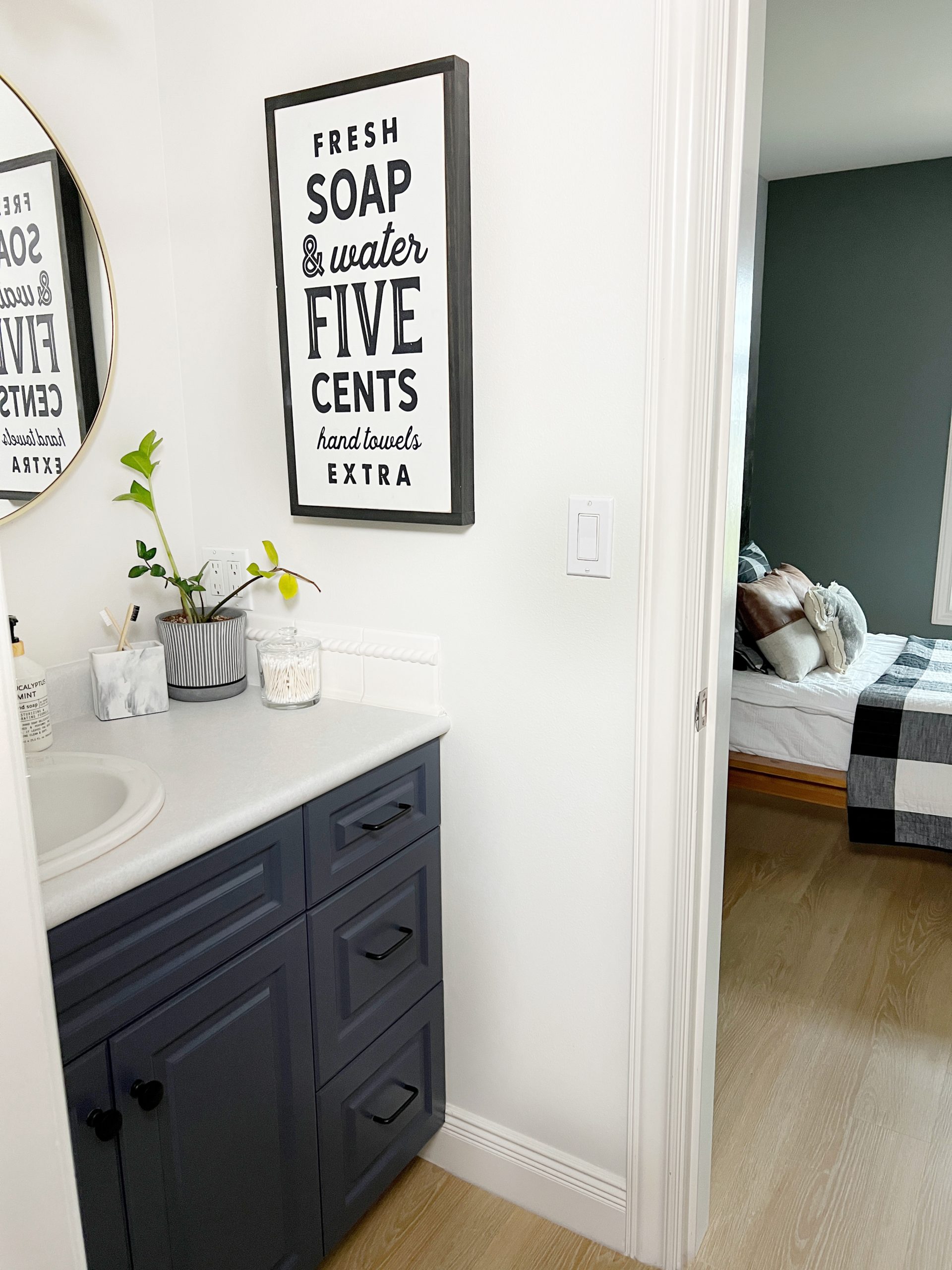 Bathroom Refresh – 6 projects under 30 min
