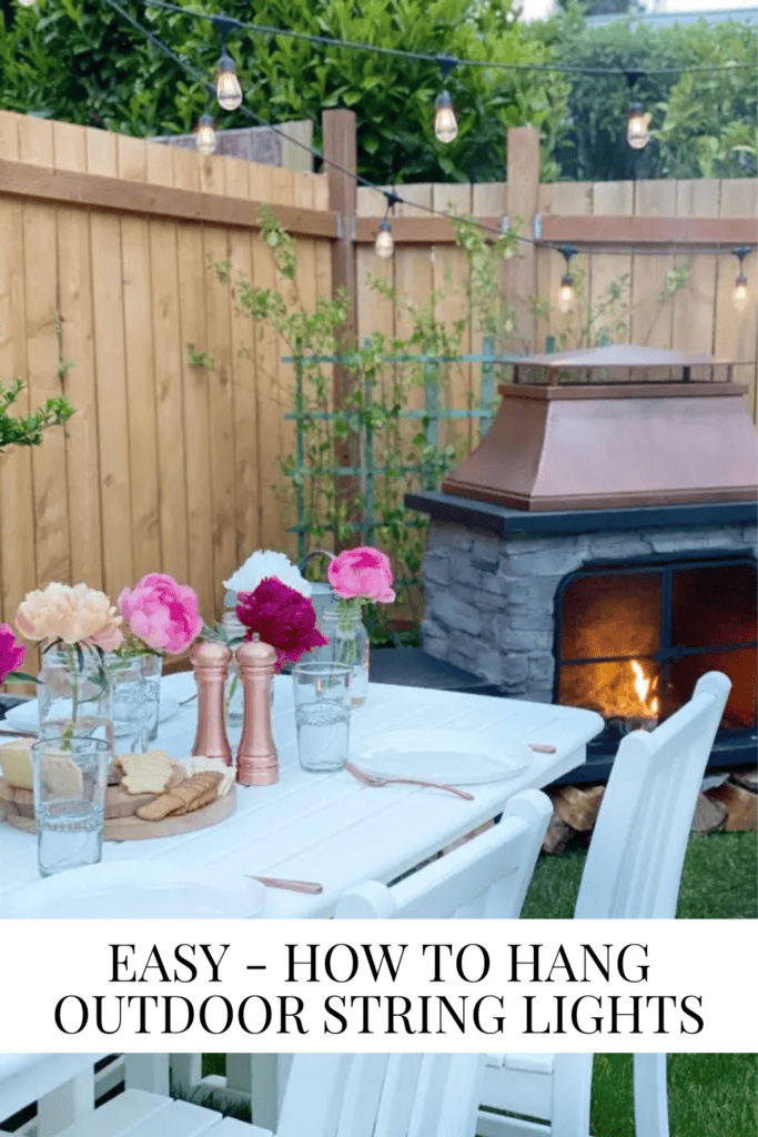 Easy - How to Hang Outdoor Lights • Dreaming of Homemaking